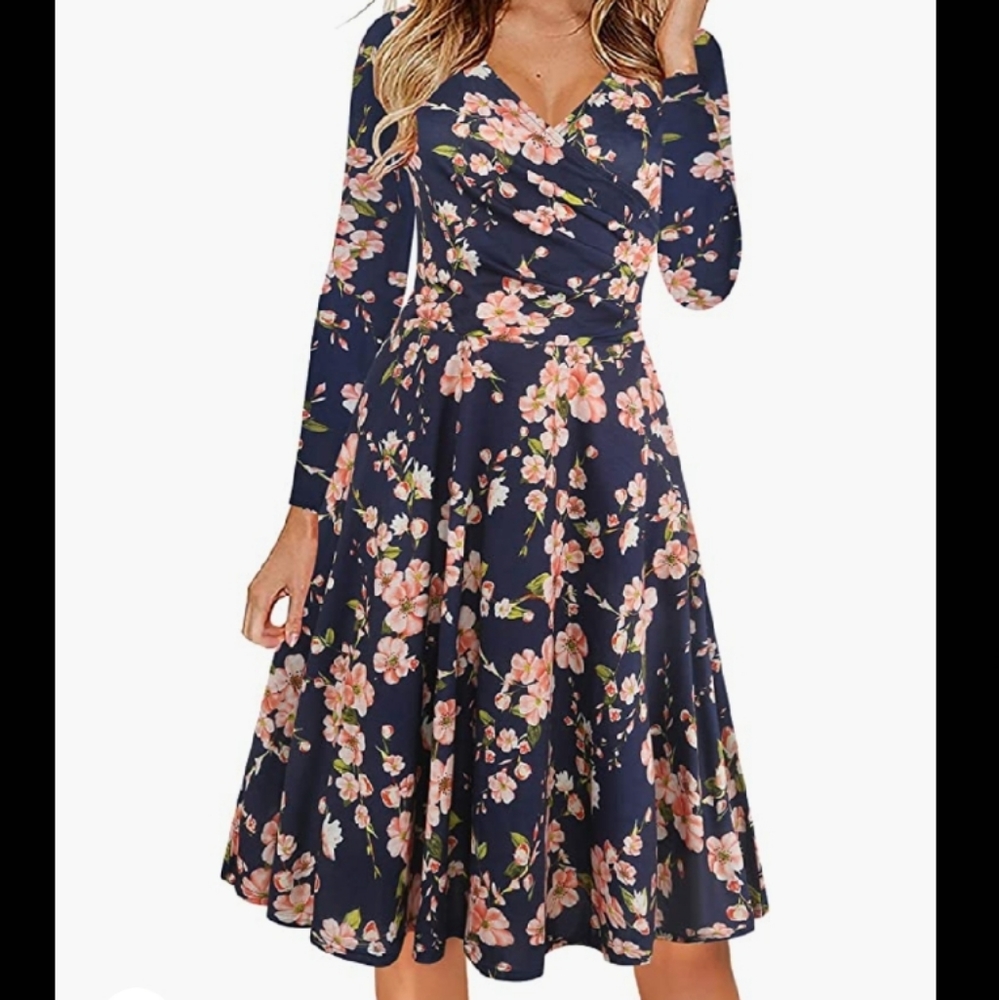 Floral Longsleeve Dress